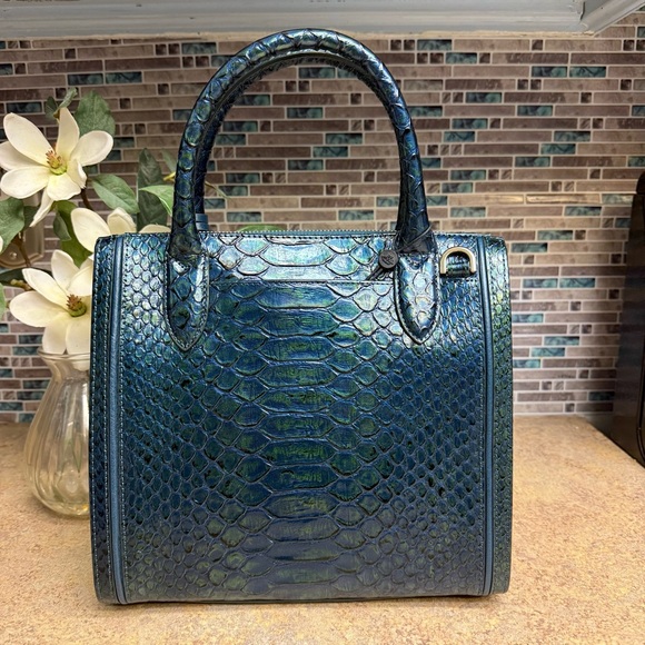 NWT Brahmin Small Caroline Evergreen Kalopsia purse - Picture 3 of 7